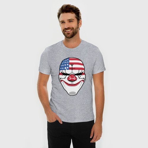 Мужская футболка премиум с принтом Payday5, фото на моделе #1
