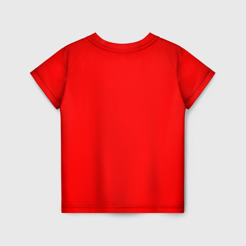 Детская футболка 3D с принтом Виктор - сделано в СССР, вид сзади #1