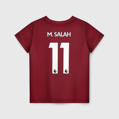 Детская футболка 3D с принтом MSalah home 17-18, вид сзади #1
