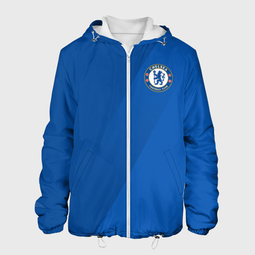 Мужская куртка 3D с принтом Chelsea  2018 Элитная форма, вид спереди #2