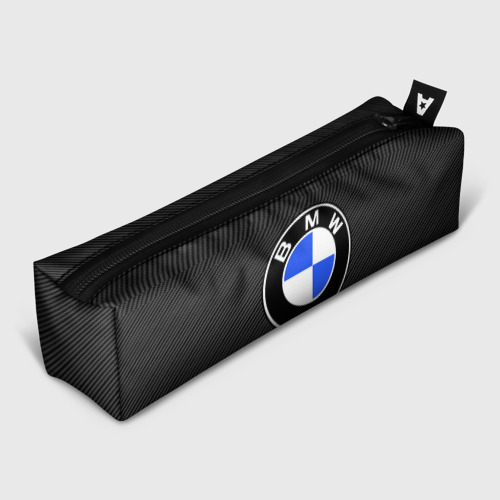 Пенал 3D с принтом BMW CARBON | БМВ КАРБОН, вид спереди #2