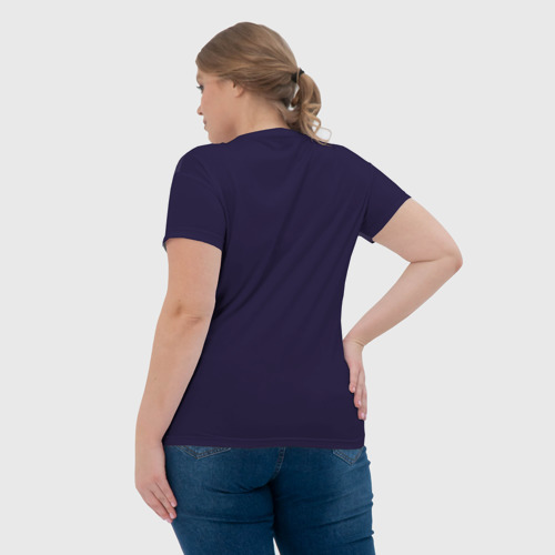 Женская футболка 3D с принтом BTS Jimin, вид сзади #2