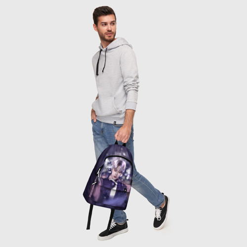 Рюкзак 3D с принтом BTSJimin, фото #5