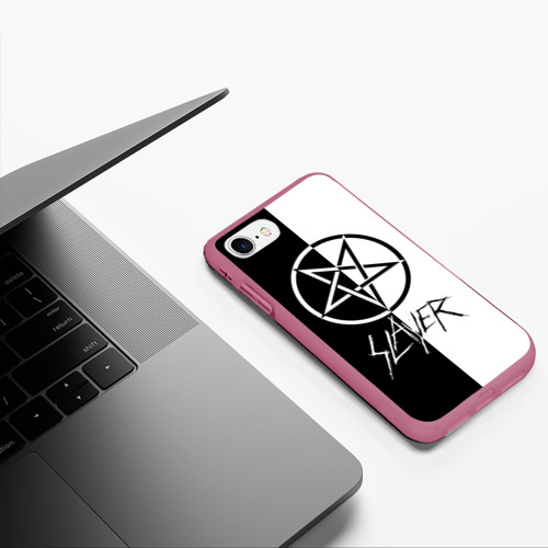 Чехол для iPhone 7/8 матовый с принтом Slayer, фото #5