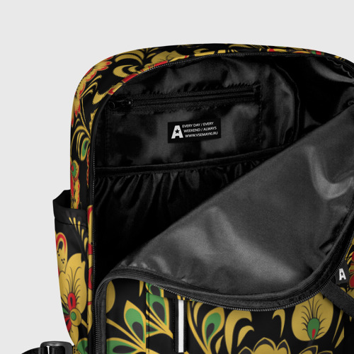 Женский рюкзак 3D с принтом Надя, роспись под хохлому, фото #5