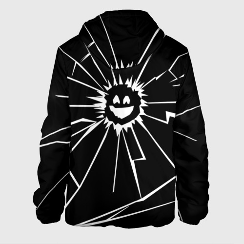 Мужская куртка 3D с принтом Черное Зеркало, вид сзади #1