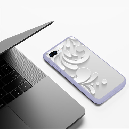 Чехол для iPhone 7Plus/8 Plus матовый с принтом Нежность и страсть, фото #5
