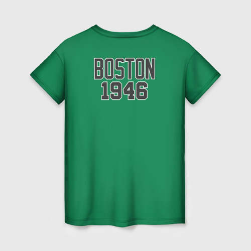 Женская футболка 3D с принтом Boston Celtics, вид сзади #1