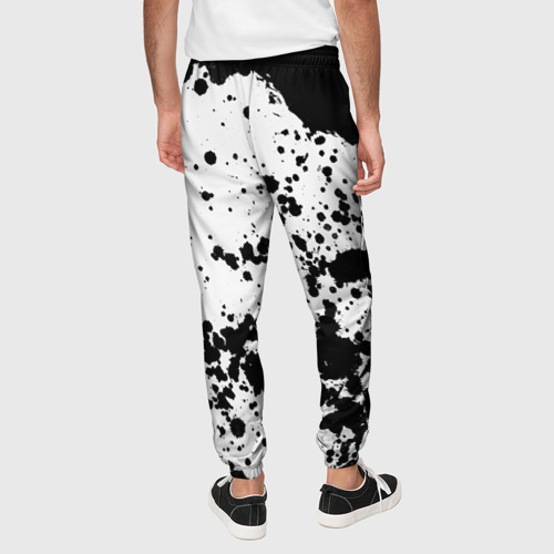 Мужские брюки Черно-белые капли 👕 – купить в интернет-магазине