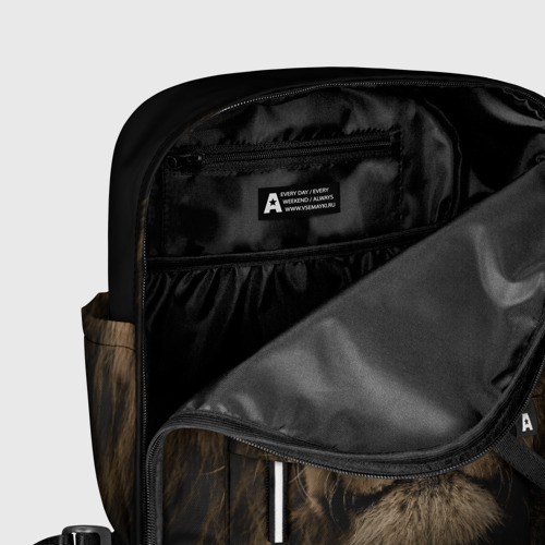 Женский рюкзак 3D с принтом Лев, фото #5