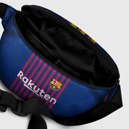 Поясная сумка 3D с принтом Messi home 18-19, фото #6