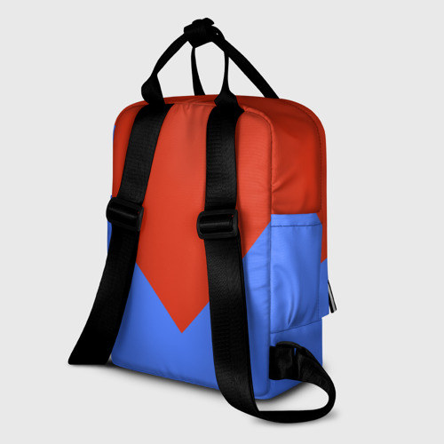 Женский рюкзак 3D с принтом Russia, вид сзади #1
