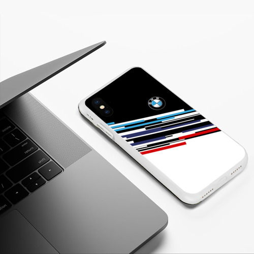 Чехол для iPhone XS Max матовый с принтом BMW BRAND COLOR, фото #5