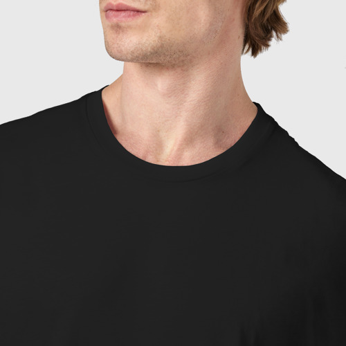 Мужская футболка хлопок с принтом Кровосток, фото #4