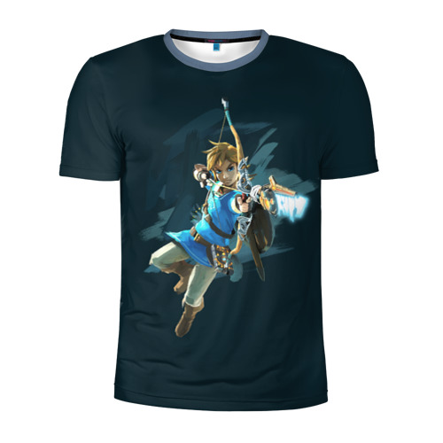 Мужская футболка 3D спортивная с принтом The Legend of Zelda, вид спереди #2