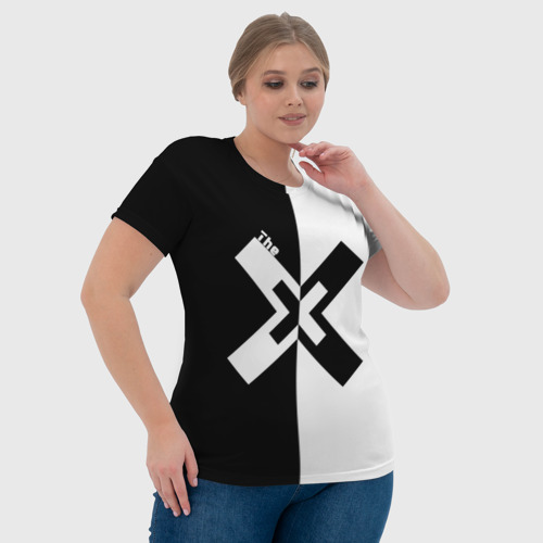 Женская футболка 3D с принтом The XX, фото #4