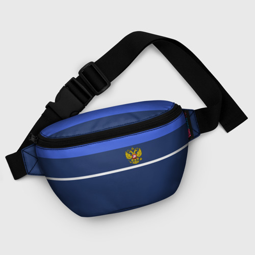Поясная сумка 3D с принтом Герб России, фото #5
