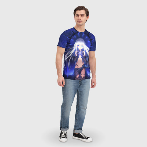 Мужская футболка 3D с принтом Рандеву с Жизнью Аниме, вид сбоку #3