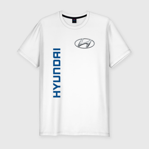 Мужская футболка премиум Hyundai