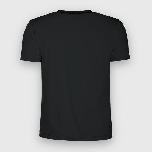 Мужская футболка 3D Slim с принтом T-Fest2, вид сзади #1