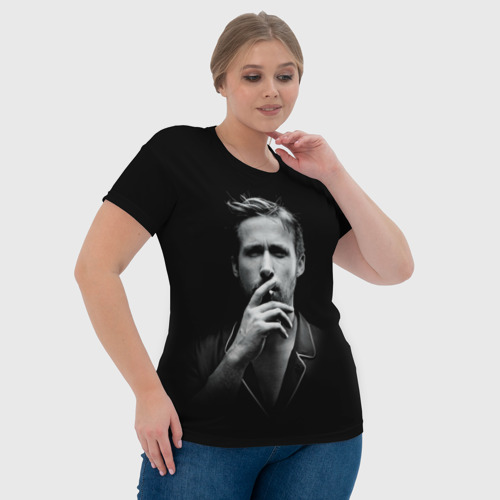 Женская футболка 3D с принтом Ryan Gosling, фото #4