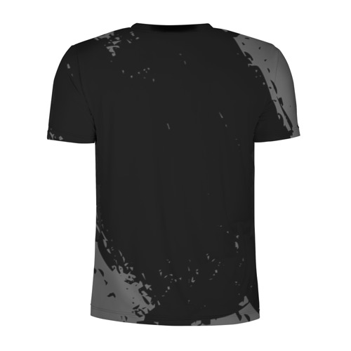 Мужская футболка 3D спортивная с принтом JUVENTUS / ЮВЕНТУС, вид сзади #1