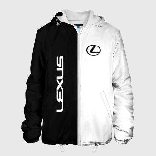 Мужская куртка 3D с принтом Lexus, вид спереди #2
