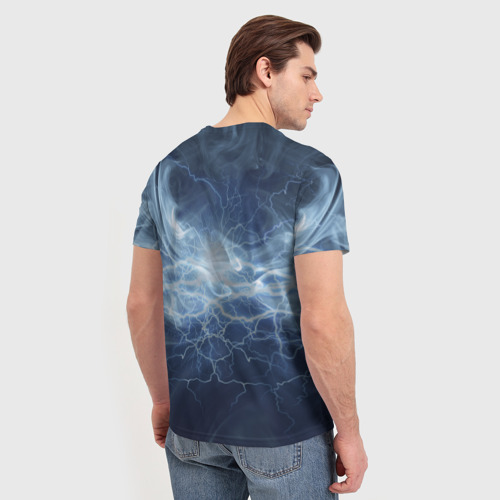 Мужская 3D футболка с принтом Divinity, вид сзади #2