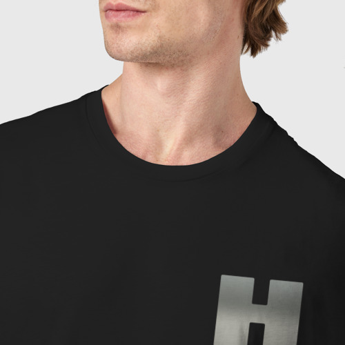 Мужская футболка хлопок с принтом Hummer, фото #4