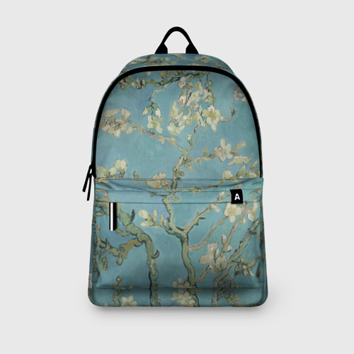 Рюкзак 3D с принтом Ван Гог Цветущие ветки миндаля, вид сбоку #3