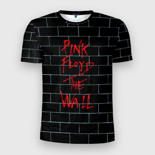 Мужская футболка 3D Slim с принтом Pink Floyd, вид спереди #2