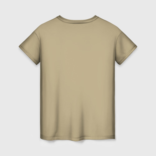 Женская футболка 3D с принтом Звезда дачника, вид сзади #1