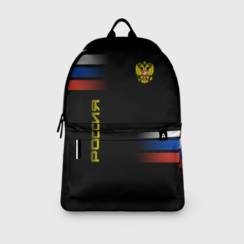Рюкзак 3D с принтом Россия, вид сбоку #3
