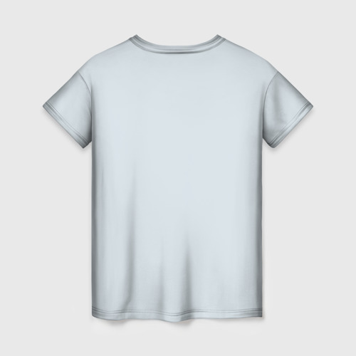 Женская футболка 3D с принтом Че - Чехов, вид сзади #1