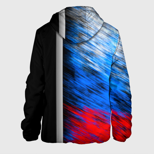 Мужская куртка 3D с принтом Swimmer, вид сзади #1