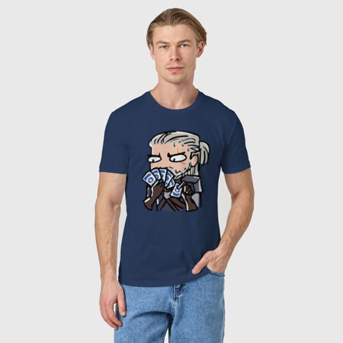 Мужская футболка хлопок с принтом Гвент, фото на моделе #1