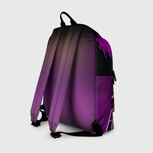 Рюкзак 3D с принтом Vaporwave, вид сзади #1