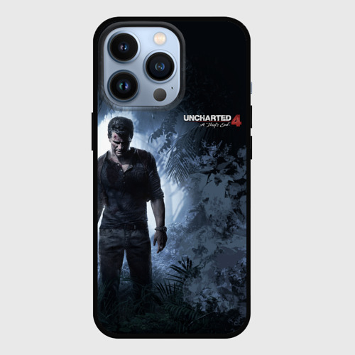 Чехол для iPhone 13 Pro с принтом Drake in jungle, вид спереди #2