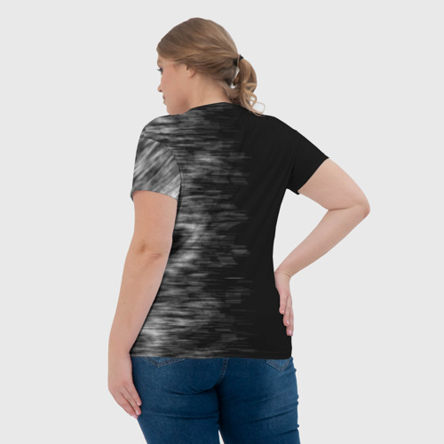 Женская футболка 3D с принтом Queen, вид сзади #2