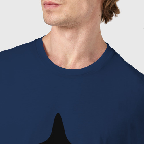Мужская футболка хлопок с принтом Obla, фото #4