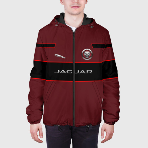 Мужская куртка 3D с принтом Jaguar, вид сбоку #3