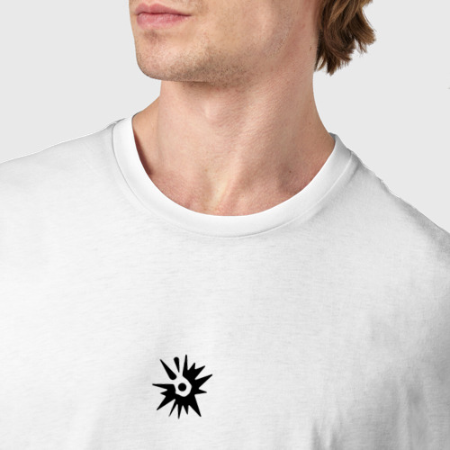 Мужская футболка хлопок с принтом Аквариум, фото #4