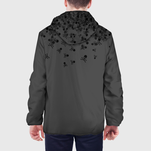 Мужская куртка 3D с принтом Noctis Lucis Caelum, вид сзади #2