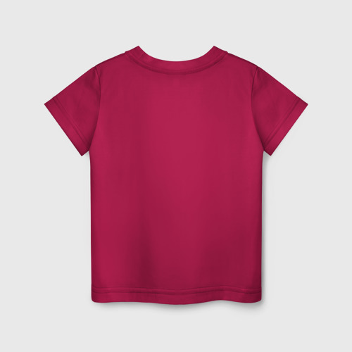 Детская футболка хлопок с принтом Агата Кристи, вид сзади #1