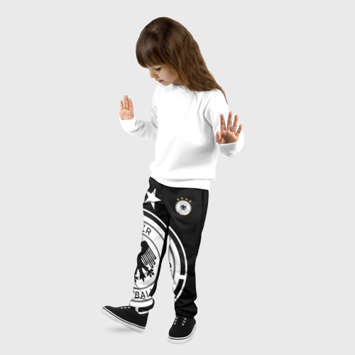 Детские брюки 3D с принтом Сборная Германии Exclusive, фото на моделе #1