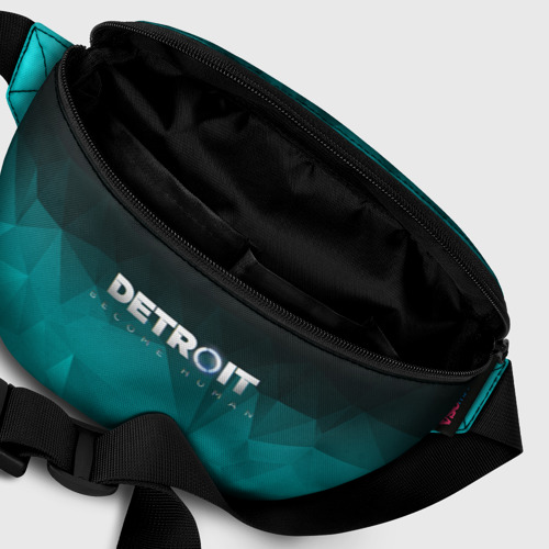 Поясная сумка 3D с принтом DETROIT BECOME HUMAN, фото #6