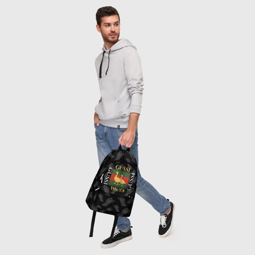 Рюкзак 3D с принтом Гуси, фото #5