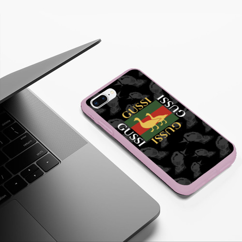 Чехол для iPhone 7Plus/8 Plus матовый с принтом Гуси, фото #5
