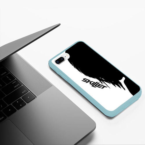 Чехол для iPhone 7Plus/8 Plus матовый с принтом Skillet, фото #5