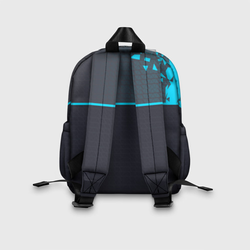 Детский рюкзак 3D с принтом RK 800 CONNOR, вид сзади #2